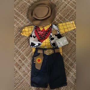 Cowboy Costume with Hat and Bandana